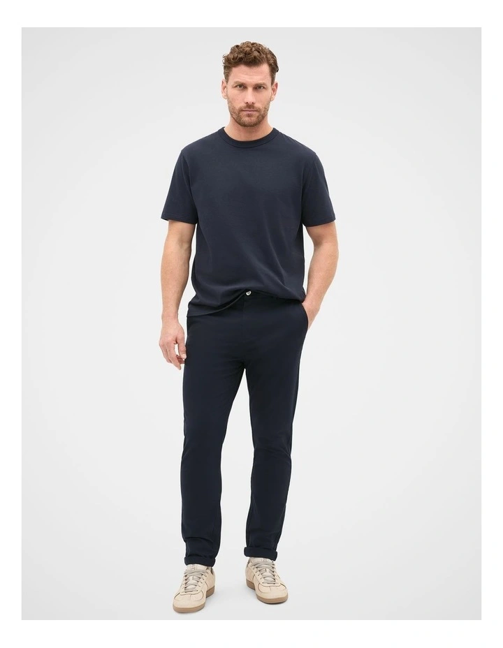 Crew Tee in Midnight Blue image 3