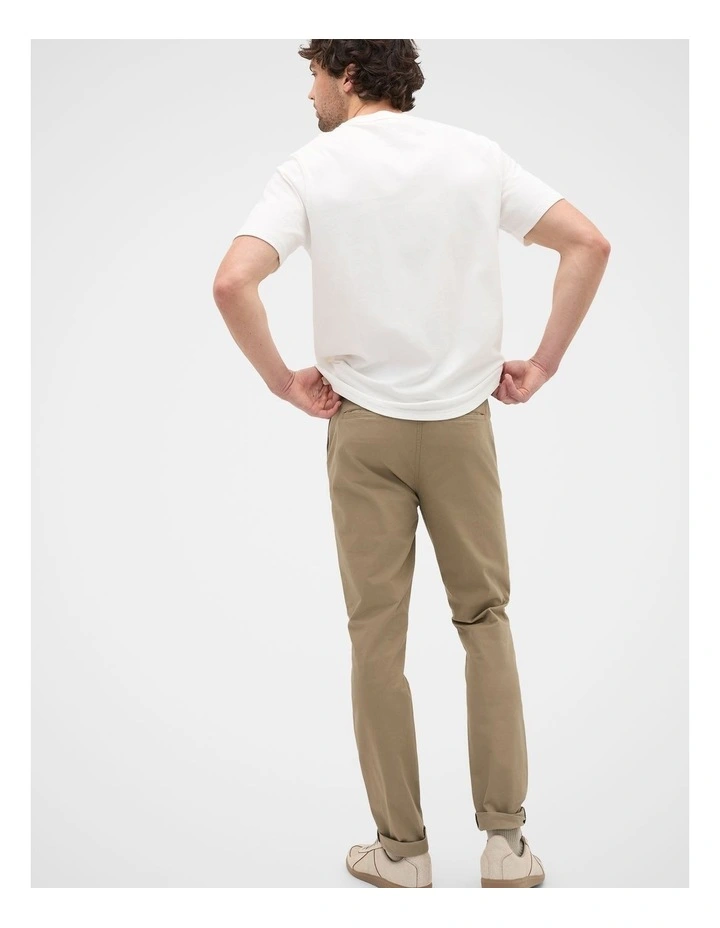 Crew Tee in Vintage White image 2