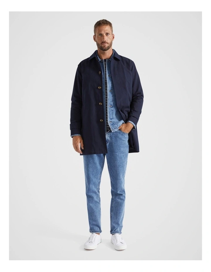 Car Coat in Midnight Blue image 1