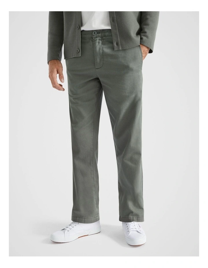 Relaxed Fit Pant in Light Khaki image 1