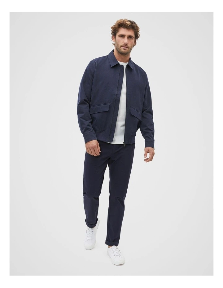 Harrington Jacket in Midnight Blue image 3