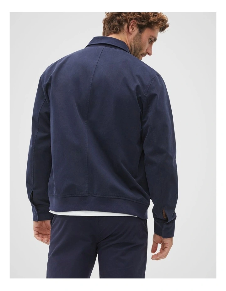 Harrington Jacket in Midnight Blue image 4