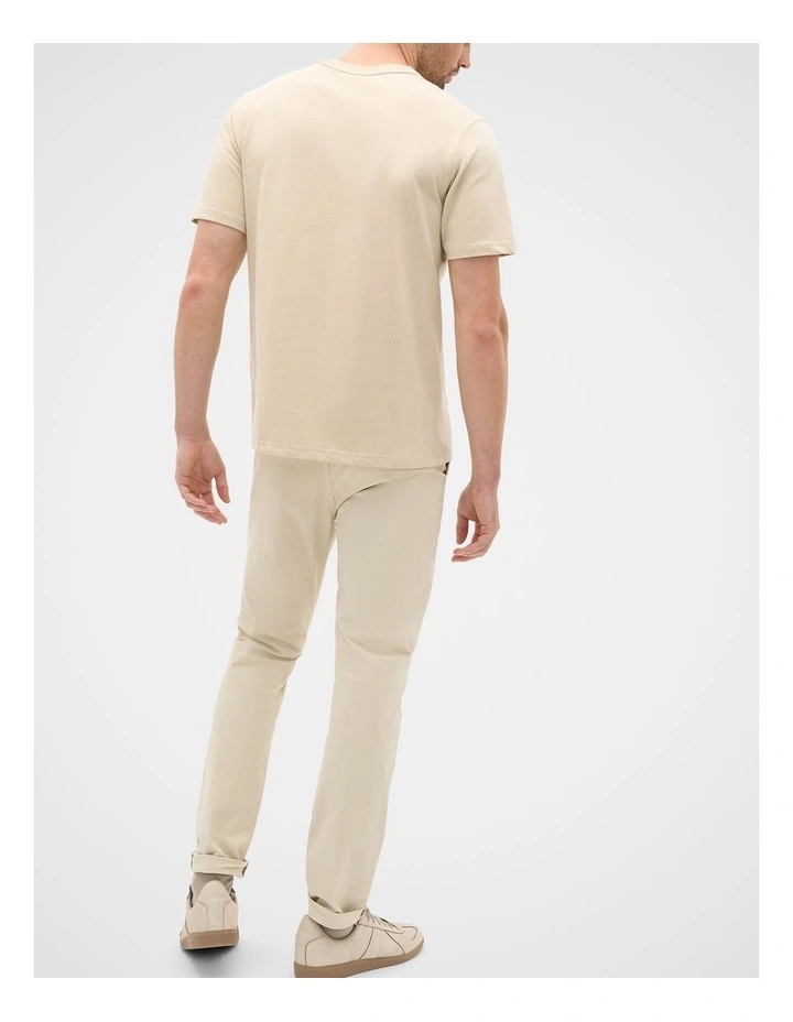 Crew Tee in Cool Stone image 2