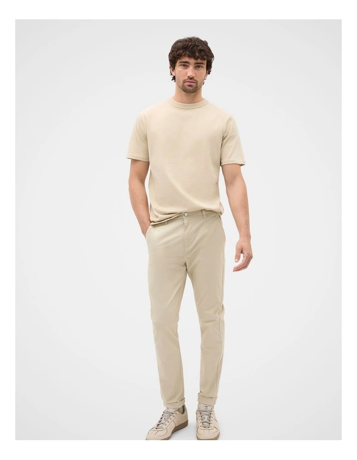 Crew Tee in Cool Stone image 3