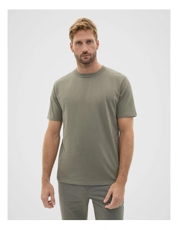 Crew Tee in Vintage Khaki