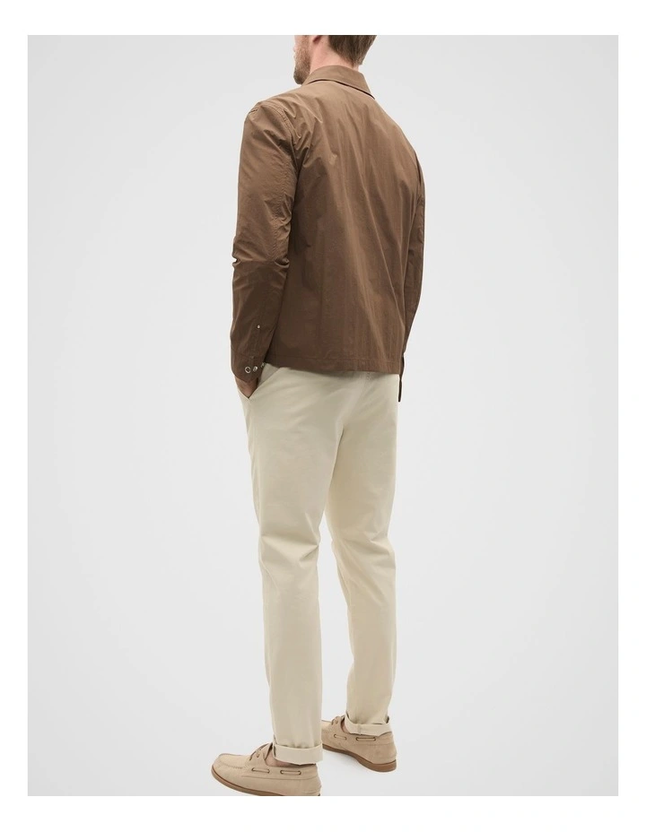 Harrington Jacket in Cocoa image 2
