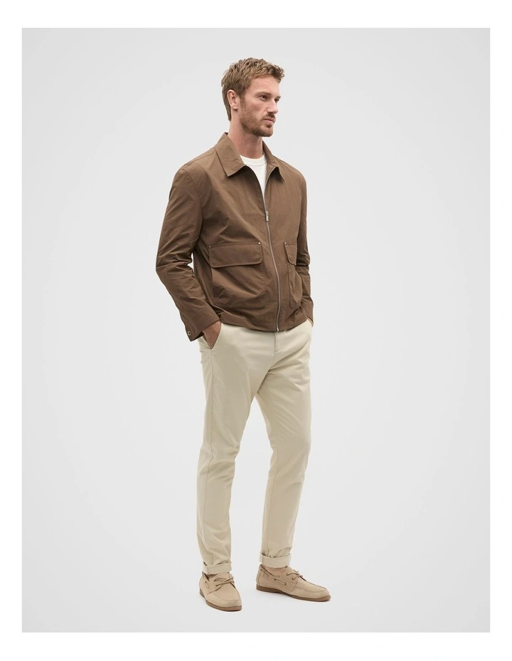 Harrington Jacket in Cocoa image 3