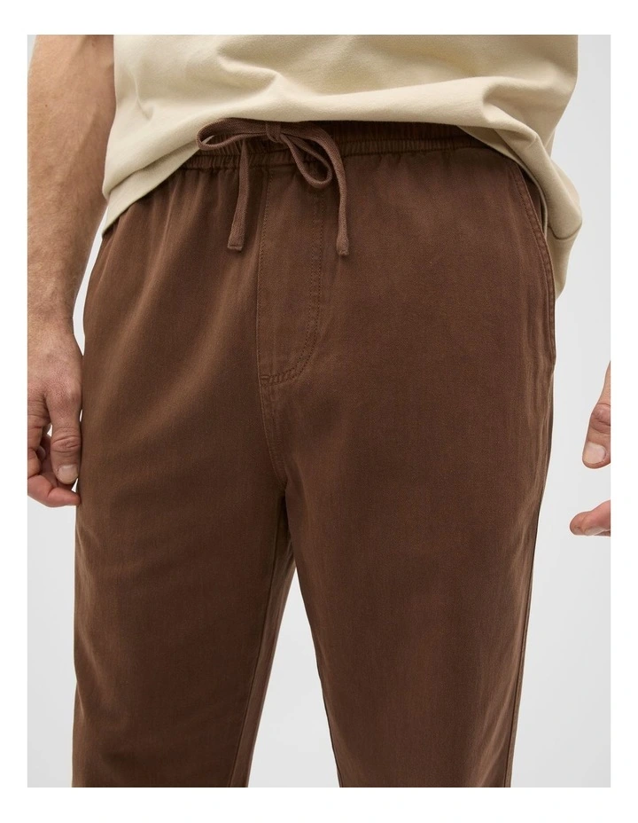 Comfort Trouser in Brown image 4