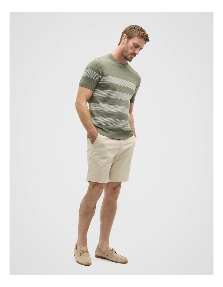Heritage Chino Shorts in Beige image 3