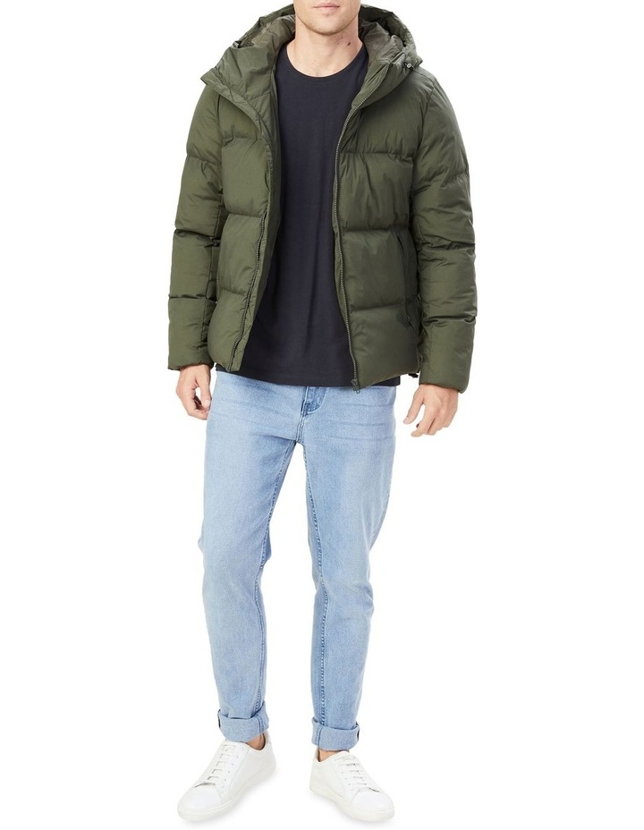 french connection longline puffer jacket