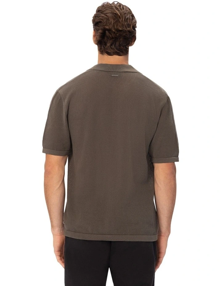 The Nanterre Short Sleeve Shirt in Brown image 2