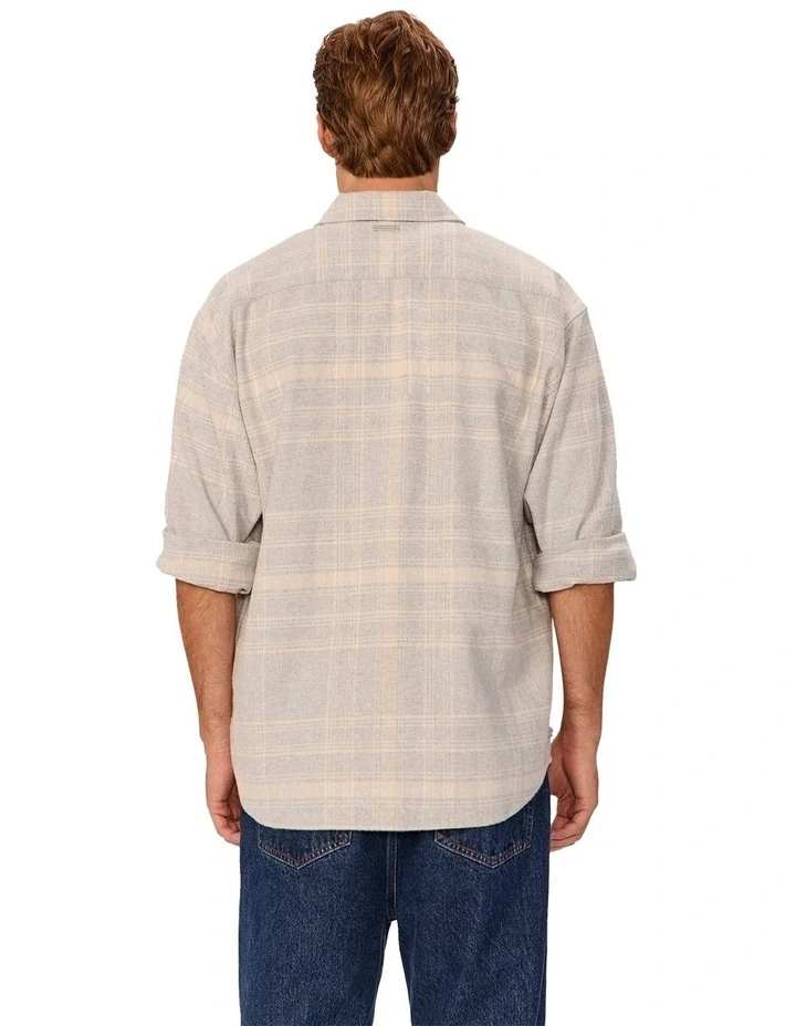 The Maplewood Long Sleeve Shirt in Grey image 2
