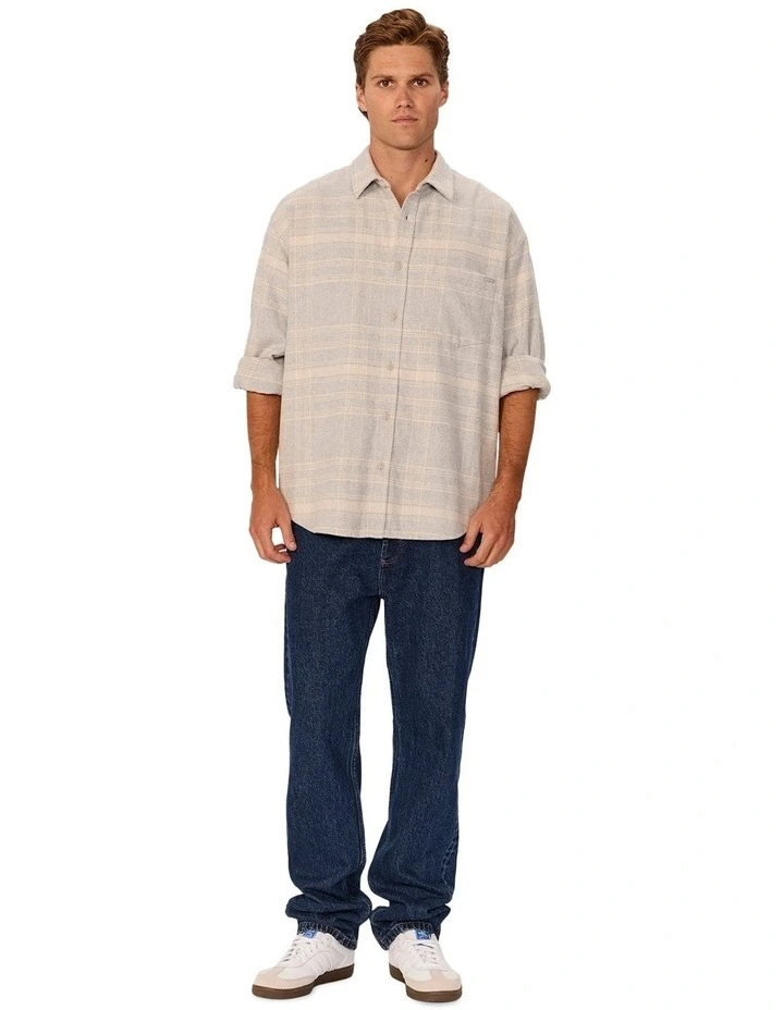 The Maplewood Long Sleeve Shirt in Grey image 3