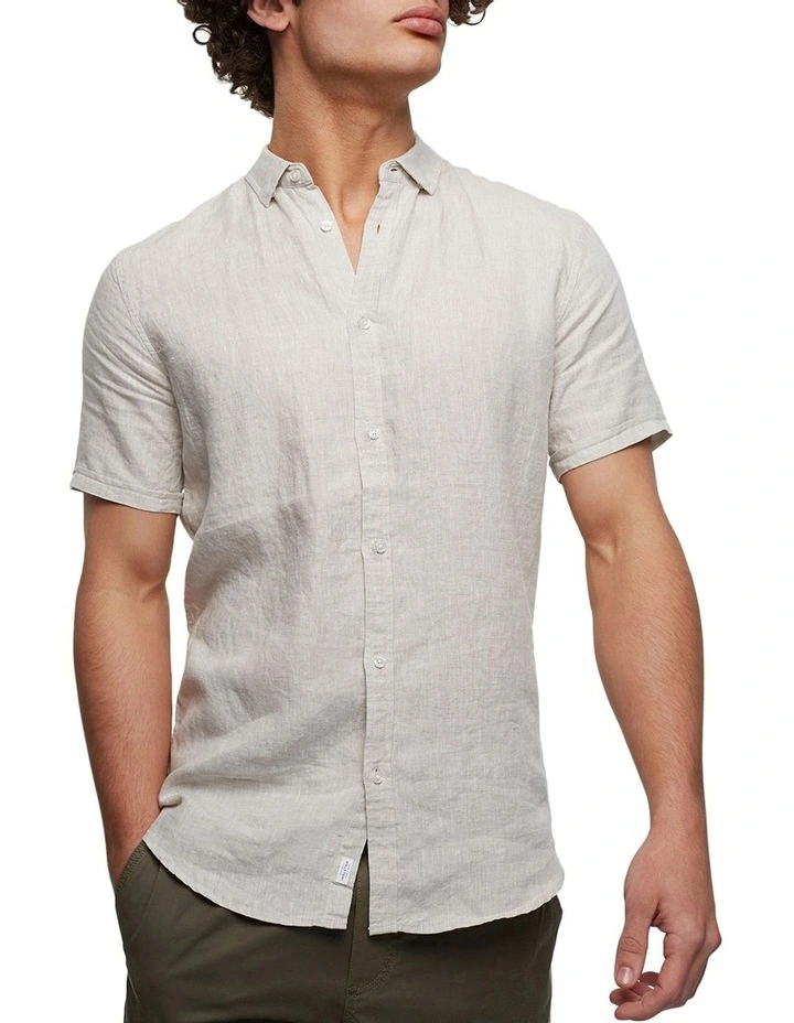 The Tennyson Linen Short Sleeve Shirt image 1