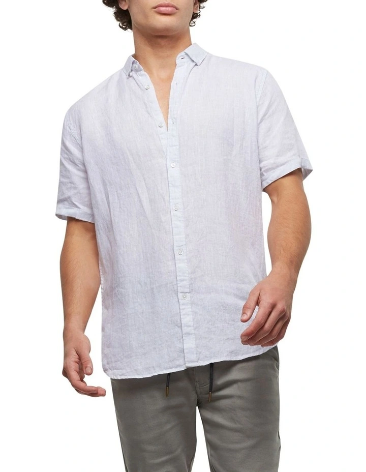 The Tennyson Linen Short Sleeve Shirt image 4
