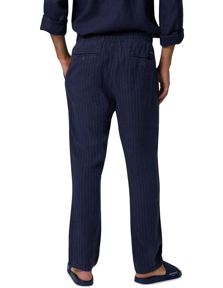 The Batiste Linen Pant Navy image 2