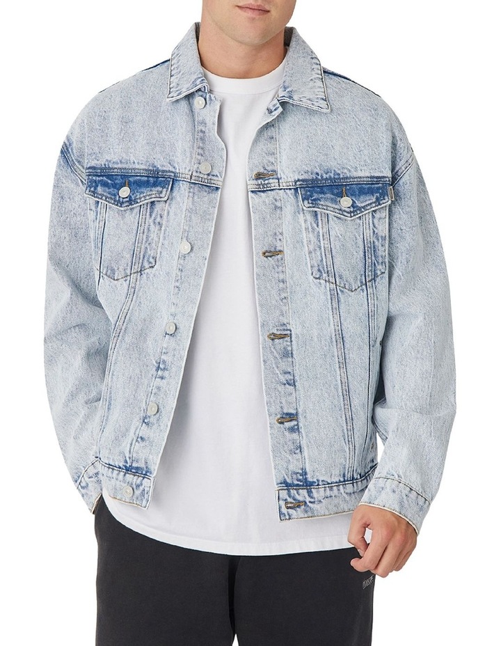 mens black denim jacket australia