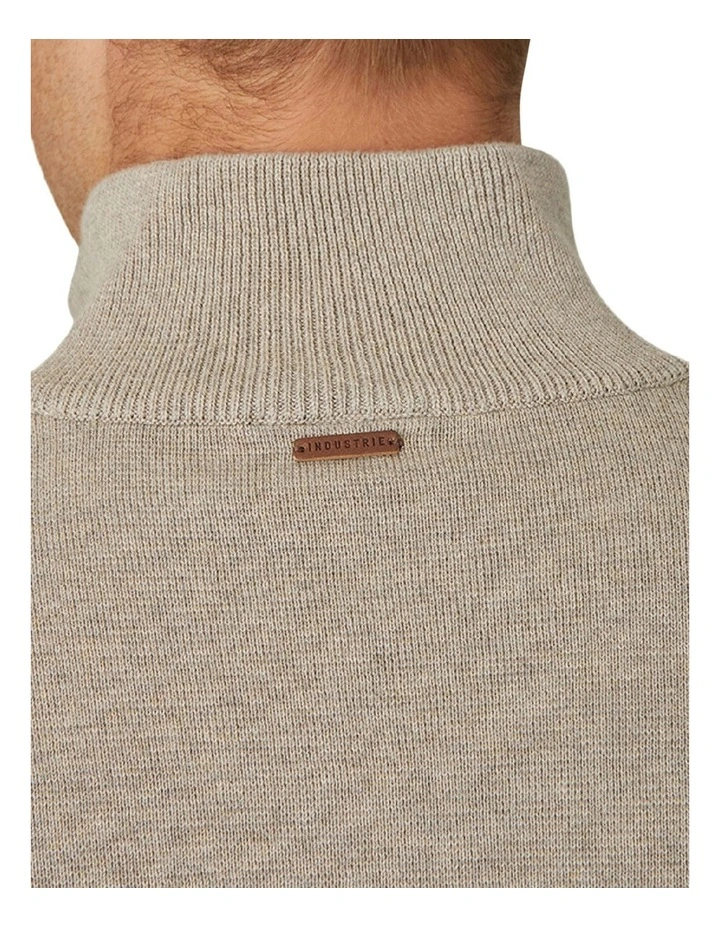 The Lakewood Zip Neck Knit image 3