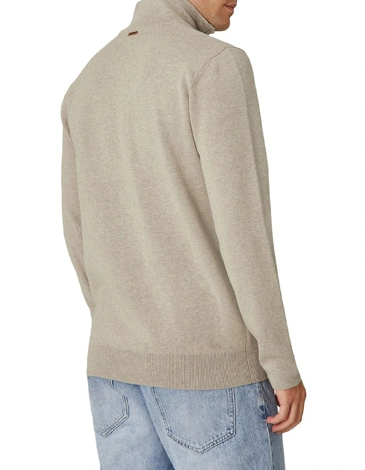 The Lakewood Zip Neck Knit image 4