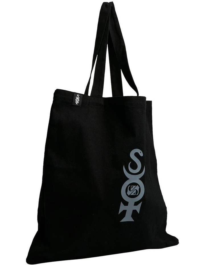 Sof Tote Bag in Black image 3
