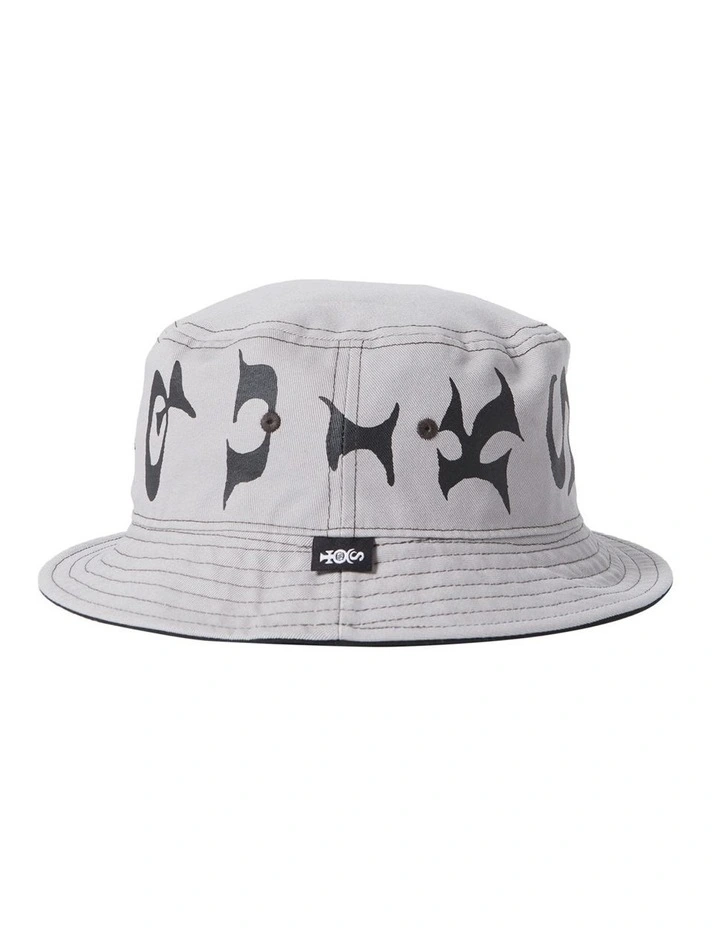 Quiksilver Fortune Reversible Bucket Hat in Black MYER