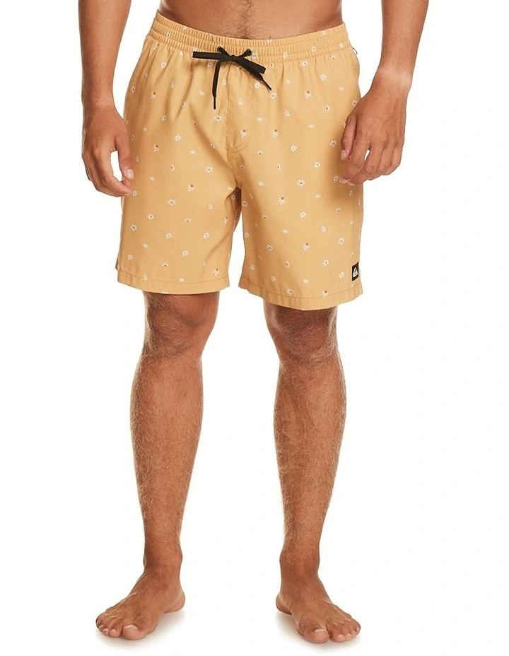 Re-Mix 17" Volleys Shorts in Mustard image 1