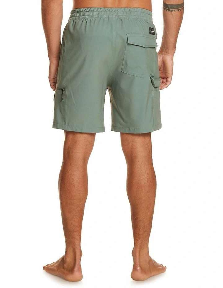 Taxer Cargo 18" Amphibian Boardshorts in Laurel Wreath image 2
