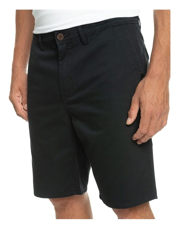 Everyday Chino Shorts in Black image 4