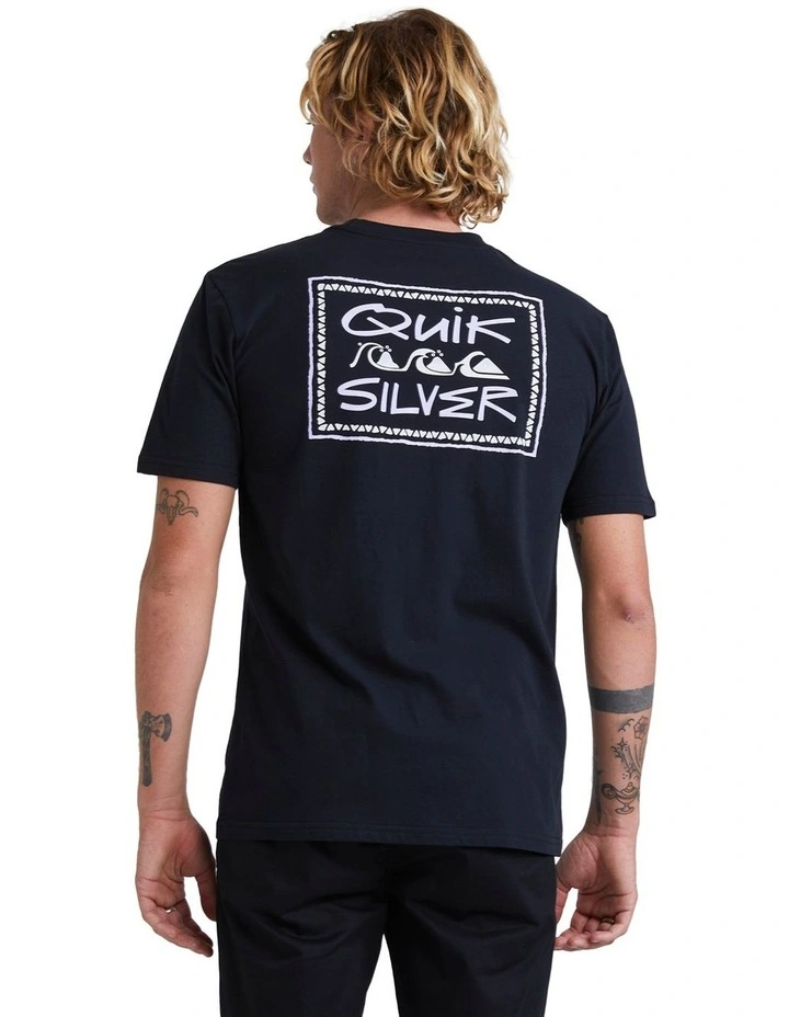 Quik Frame T-shirt in Black image 2