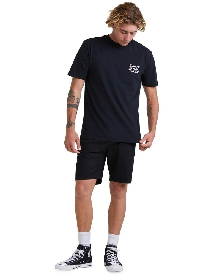 Quik Frame T-shirt in Black image 4