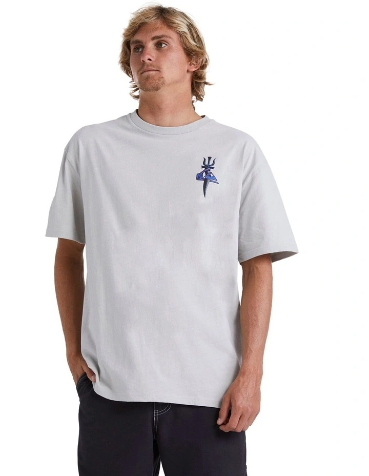 Tridagger T-shirt in Gray Violet image 1