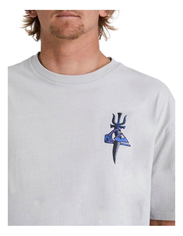 Tridagger T-shirt in Gray Violet image 4
