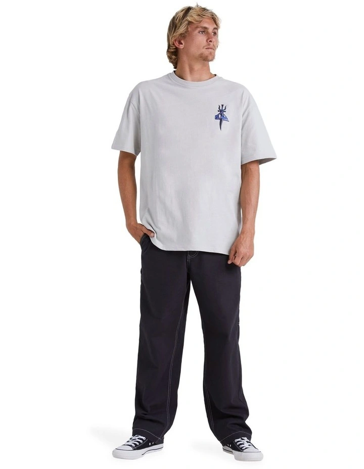Tridagger T-shirt in Gray Violet image 5