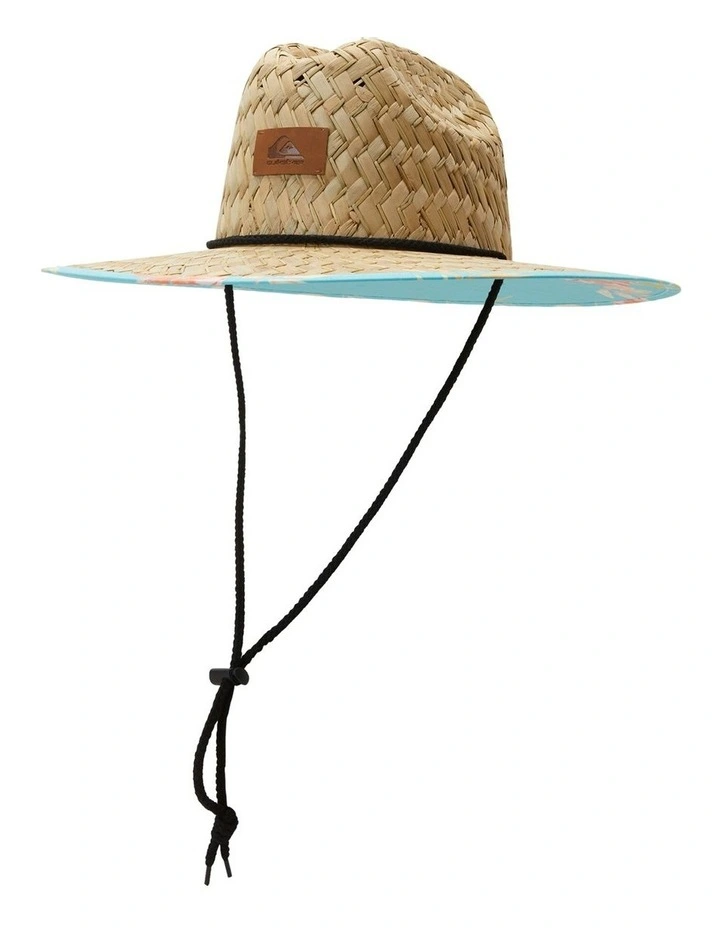 Outsider Straw Lifeguard Hat in Blue Radiance image 3