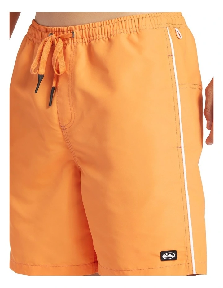 Flight Volley 18 Swim Shorts in Orange Ochre image 4