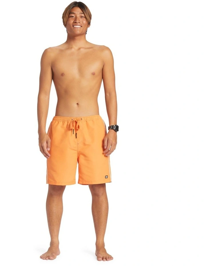 Flight Volley 18 Swim Shorts in Orange Ochre image 5