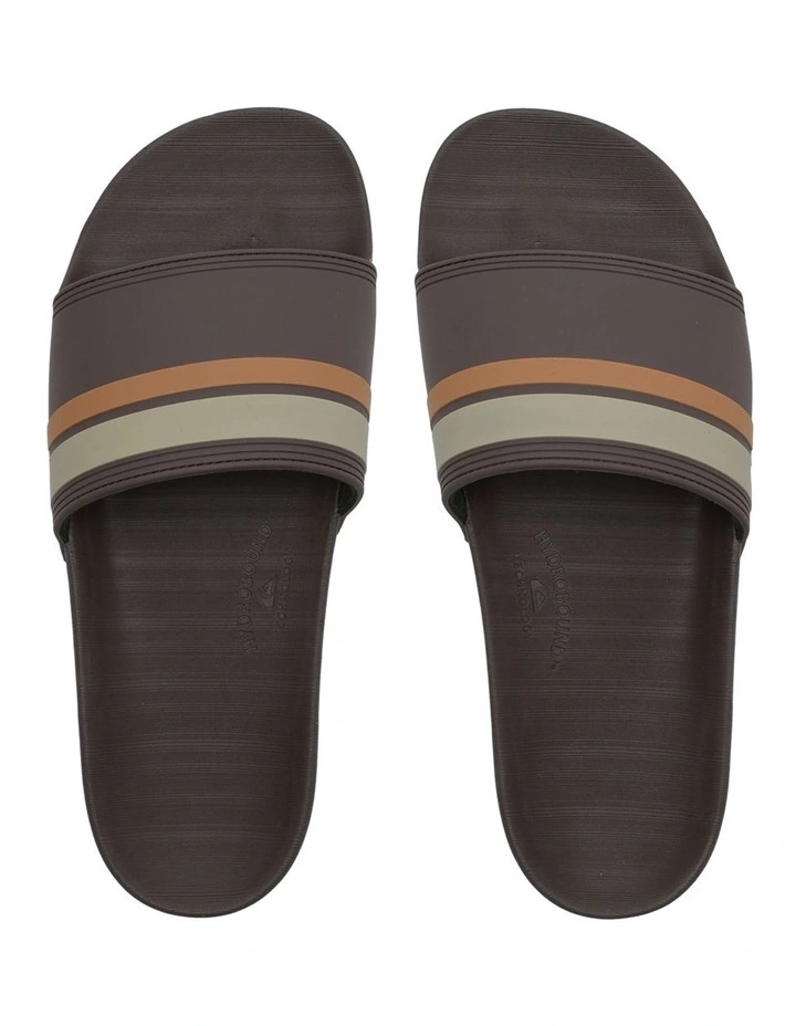 Rivi Slide Sandals in Brown image 3