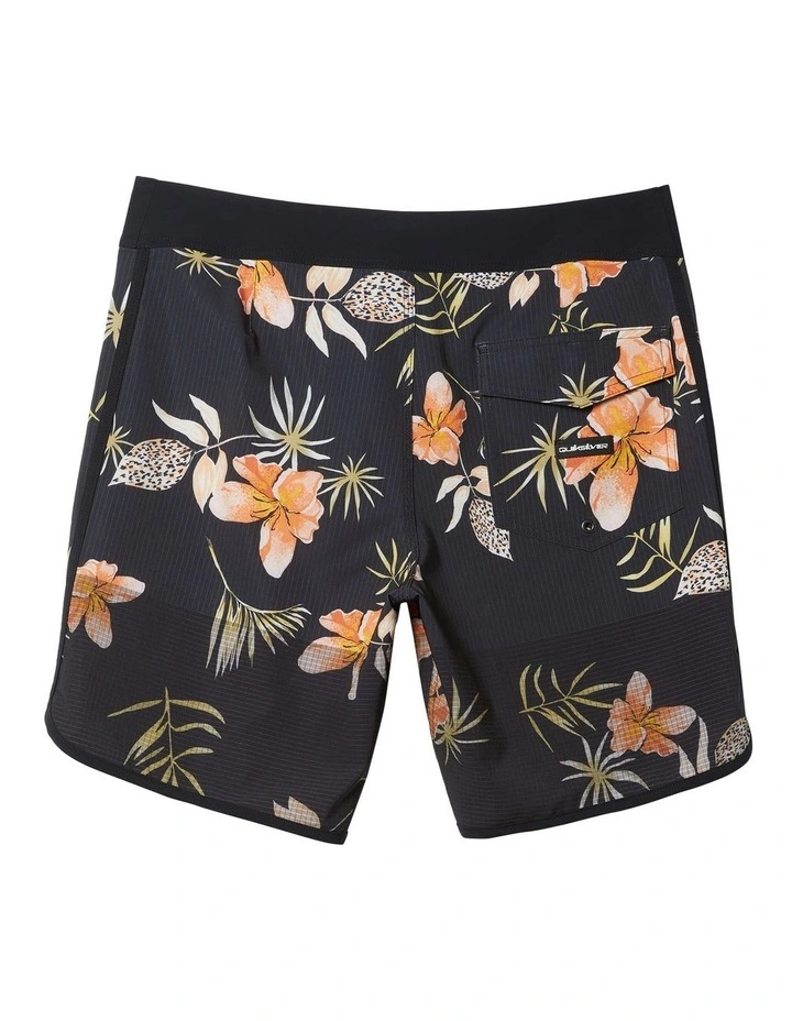 Highlite Scallop 19 Boardshorts in Black image 2