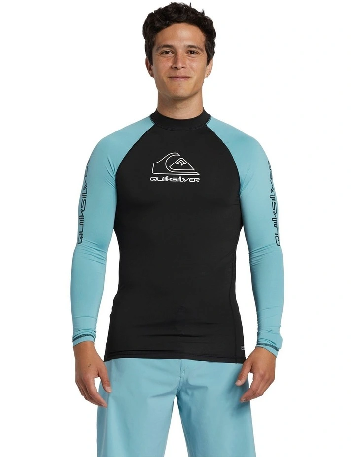 On Tour Apac Long Sleeve UPF 50 Rash Vest in Reef Waters image 1