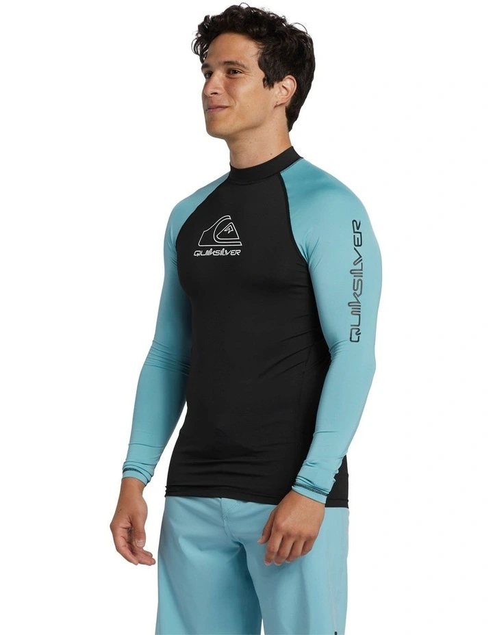 On Tour Apac Long Sleeve UPF 50 Rash Vest in Reef Waters image 3