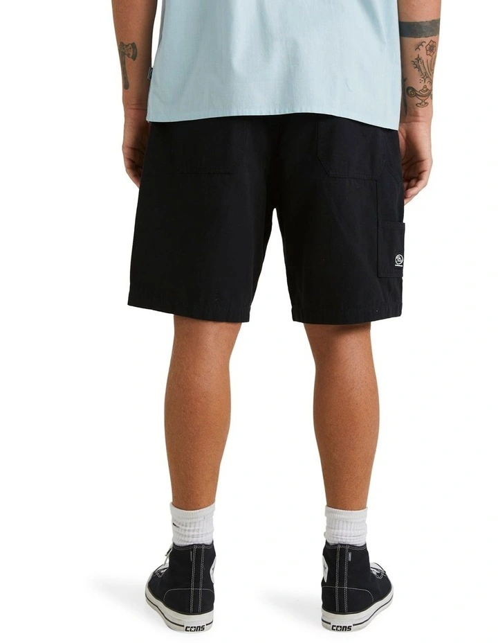 Modular 20 Inch Carpenter Walk Shorts in Black image 2