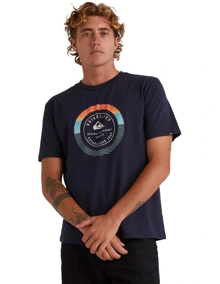 Insta Fill T-Shirt in Navy Blazer image 1