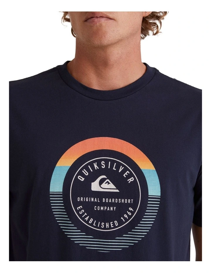 Insta Fill T-Shirt in Navy Blazer image 4