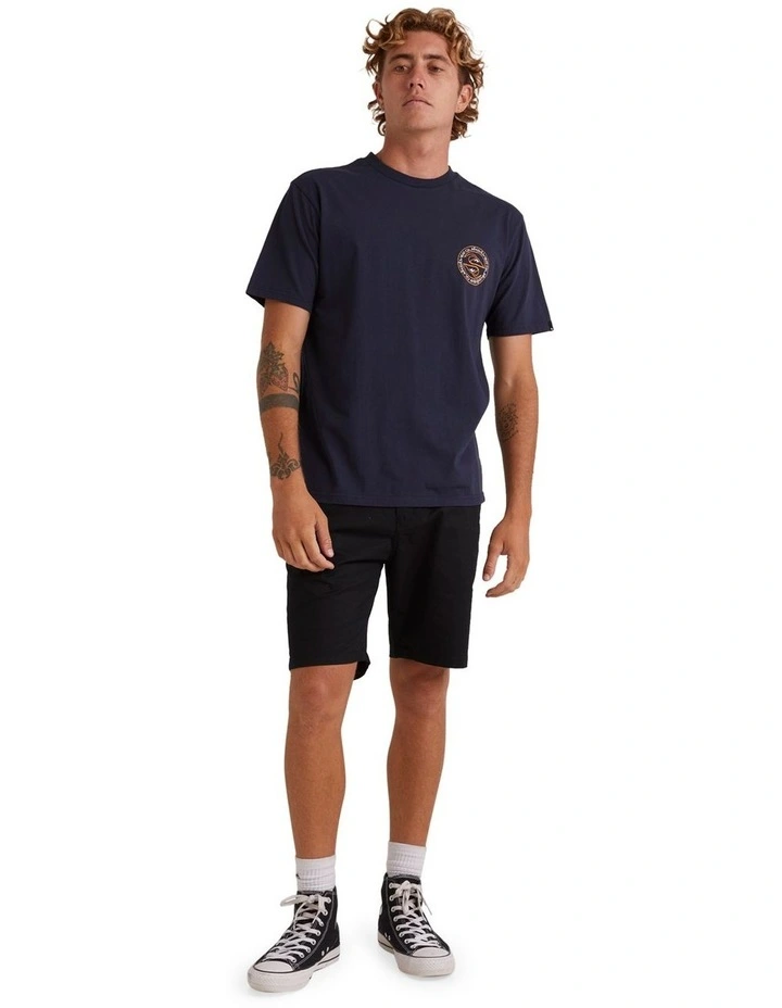 Splitting Hairs T-shirt in Navy Blazer image 5