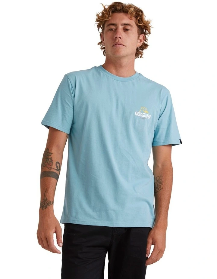 Above The Clouds T-shirt in Reef Waters image 1
