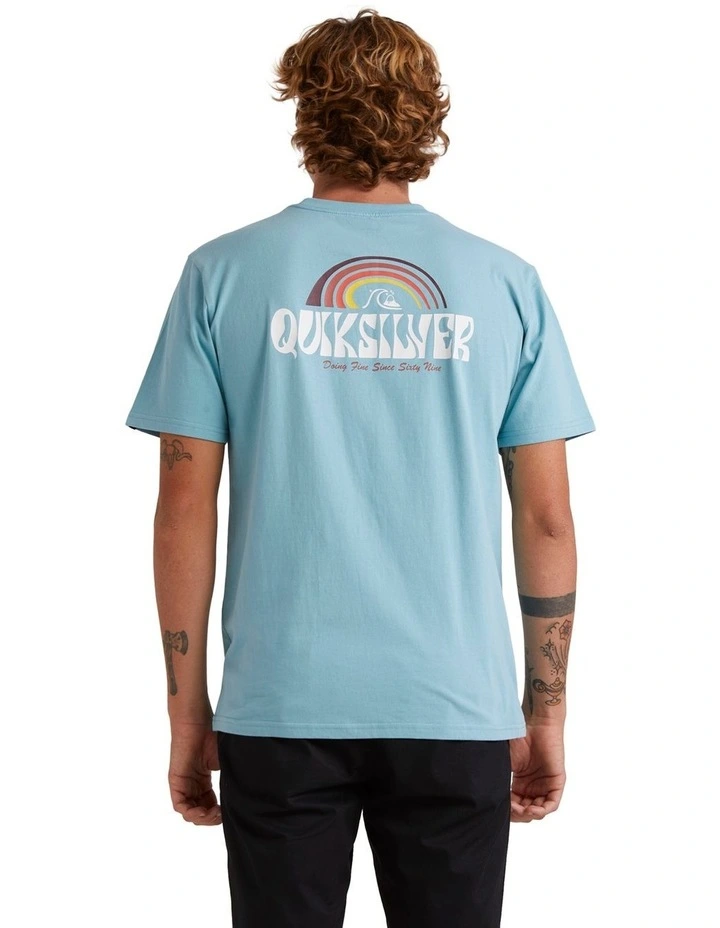 Above The Clouds T-shirt in Reef Waters image 2