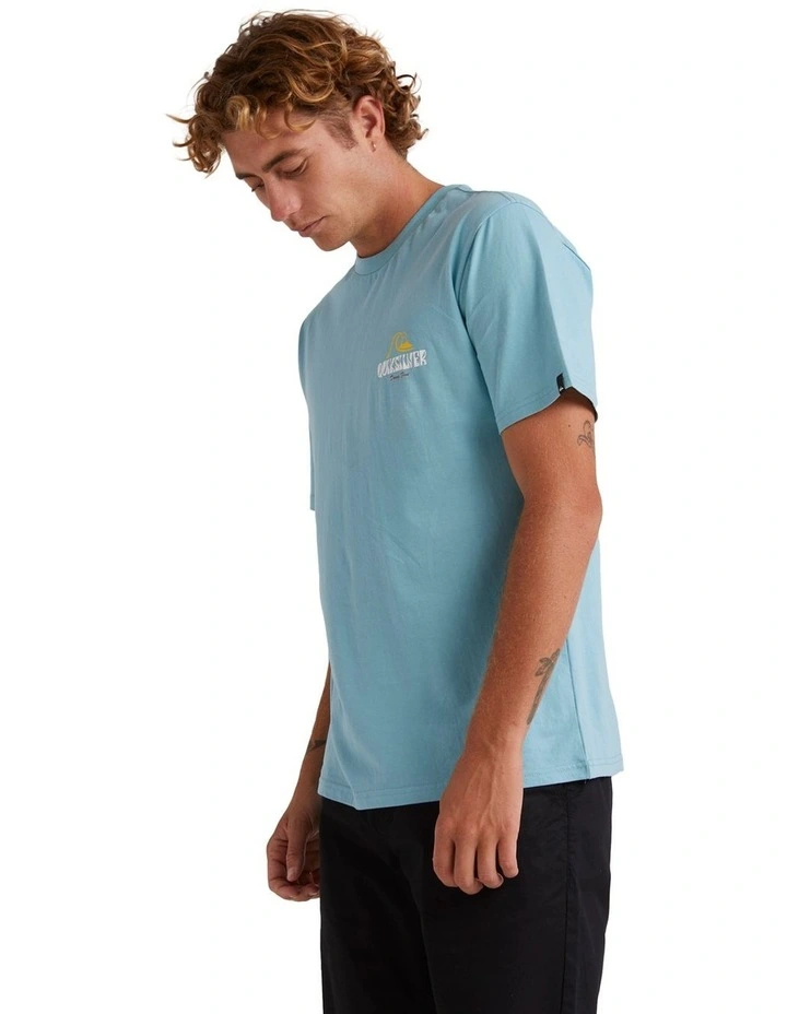 Above The Clouds T-shirt in Reef Waters image 3