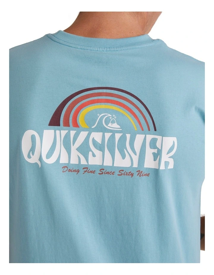 Above The Clouds T-shirt in Reef Waters image 4