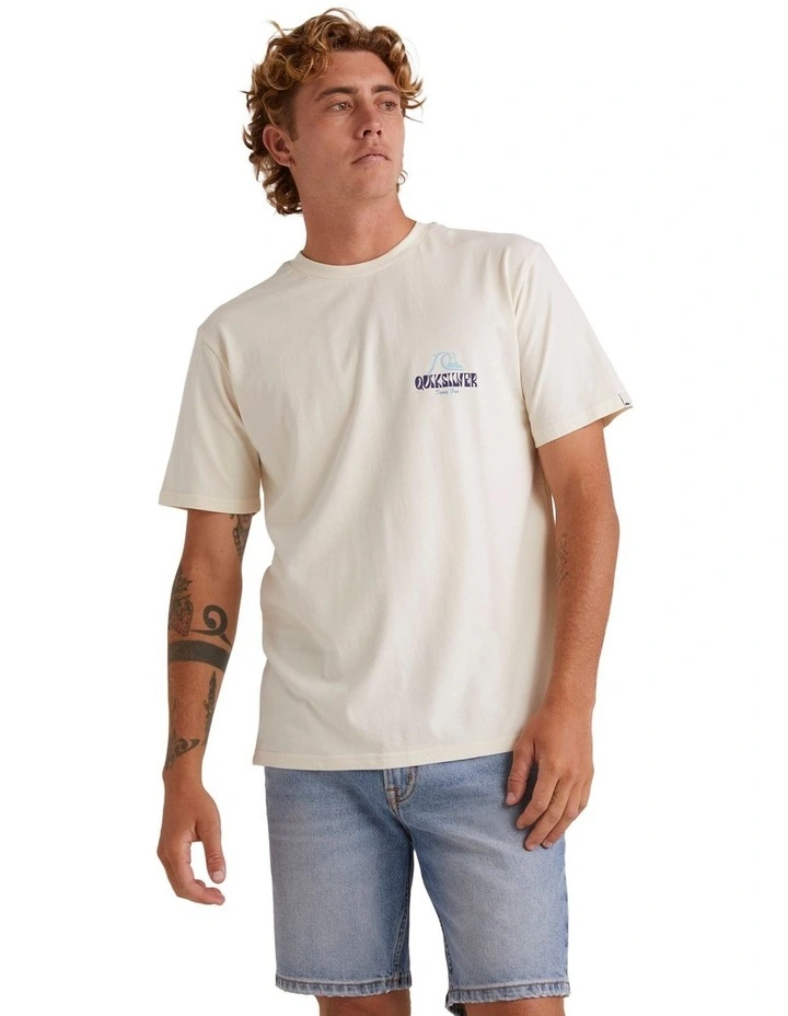 Above The Clouds T-shirt in Birch image 1