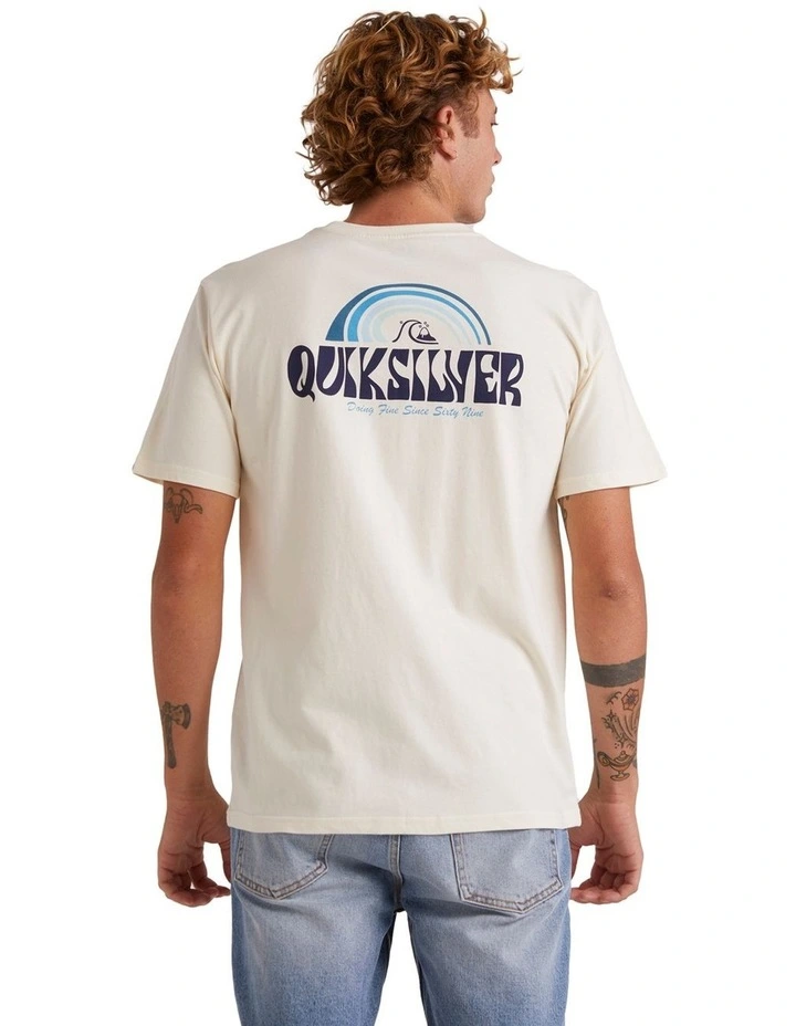 Above The Clouds T-shirt in Birch image 2